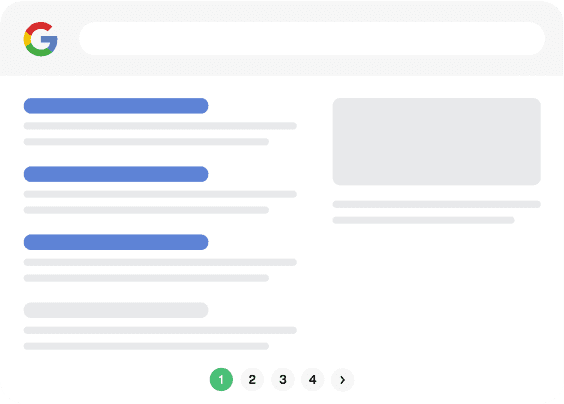 First Three Google Pages